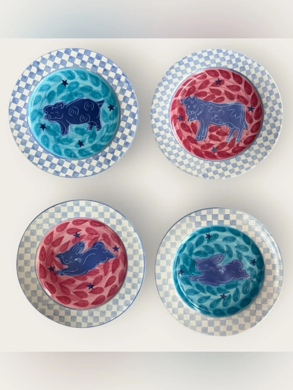 Daniel Lasser ceramic plates